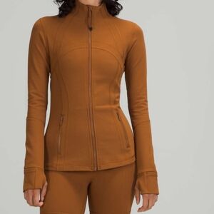 Lulu define jacket - copper brown